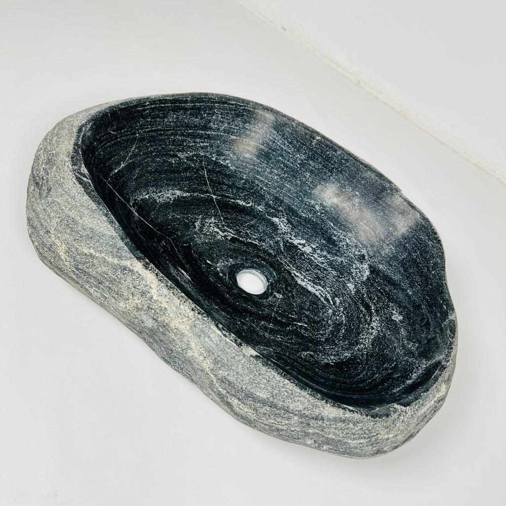 River Wave Stone Sink