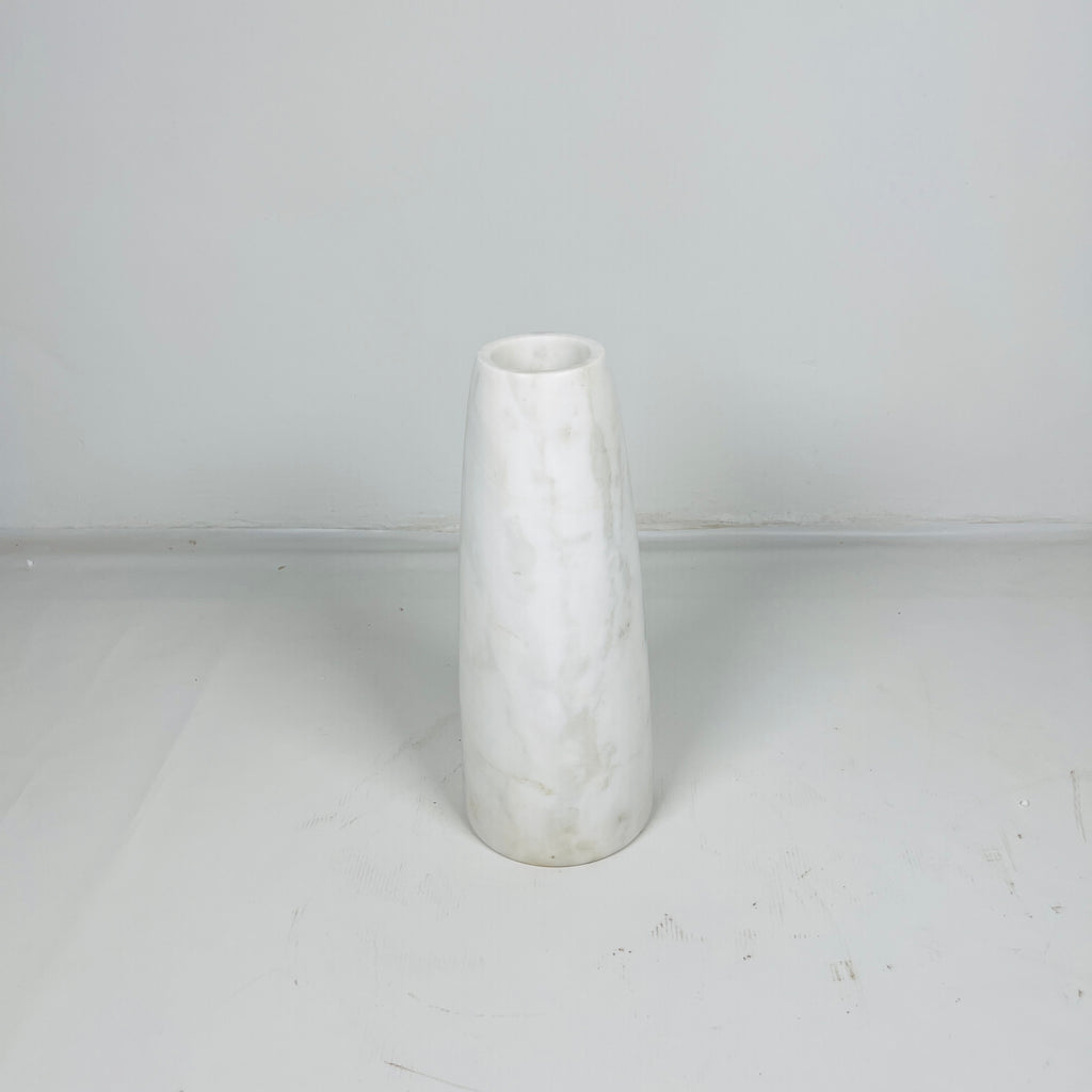 Long White Vase