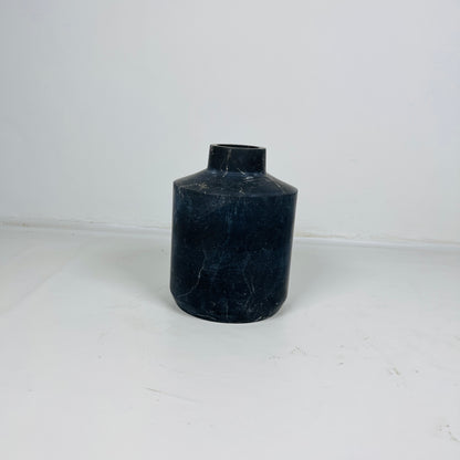 Wide Bottom Vase - Black