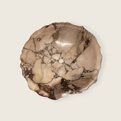 Irregular Stone Sink - Red & White