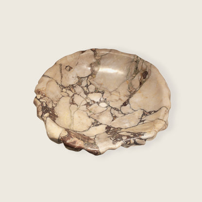 Irregular Stone Sink - Red & White