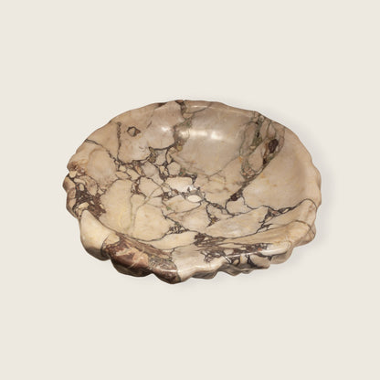 Irregular Stone Sink - Red & White