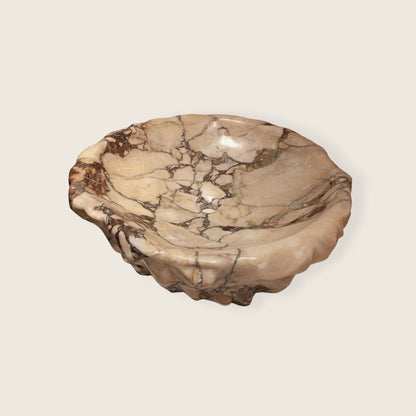 Irregular Stone Sink - Red & White