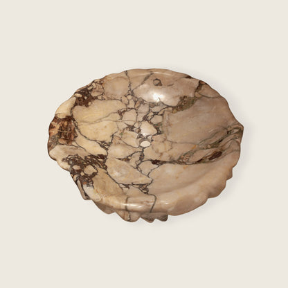 Irregular Stone Sink - Red & White
