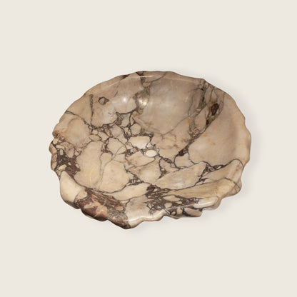 Irregular Stone Sink - Red & White