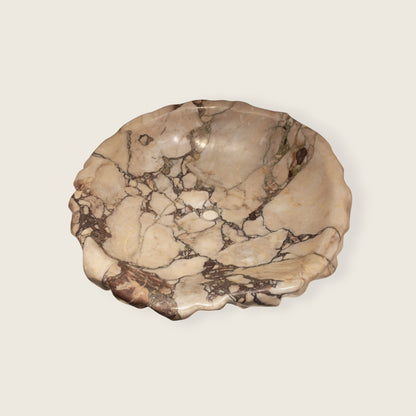Irregular Stone Sink - Red & White