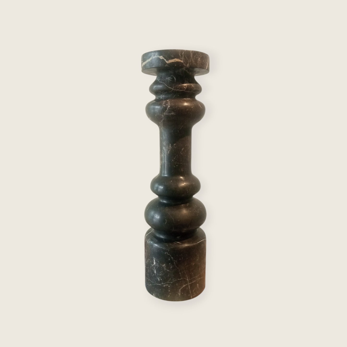 Shaker Candle Stand - Black