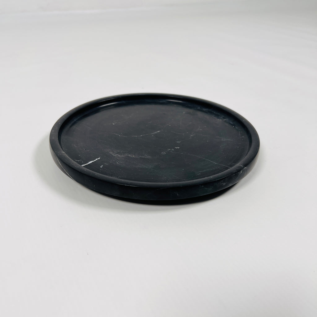 Black Taxila Marble Plate