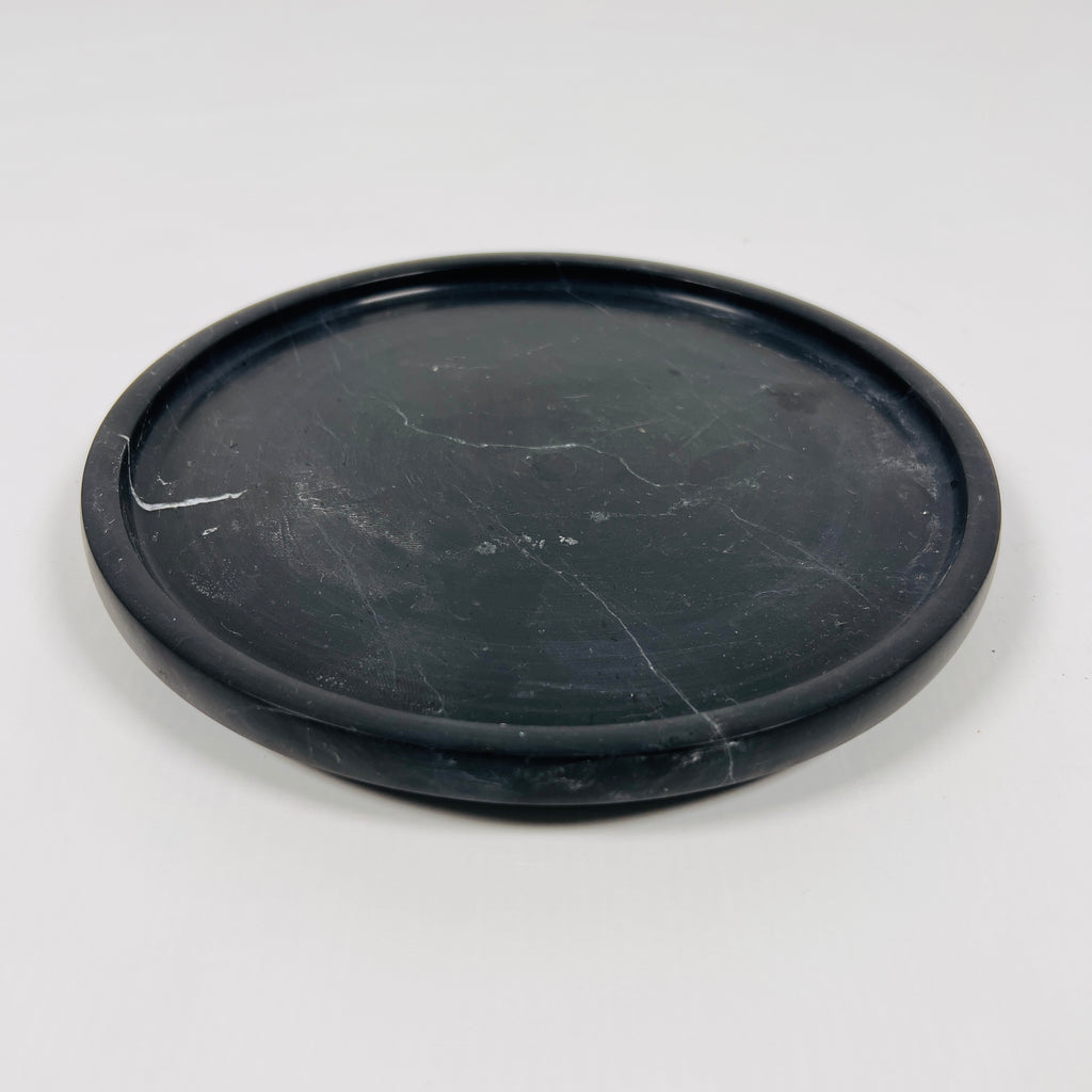 Black Taxila Marble Plate