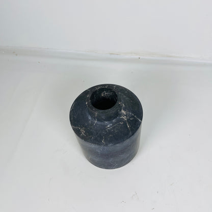 Wide Bottom Vase - Black