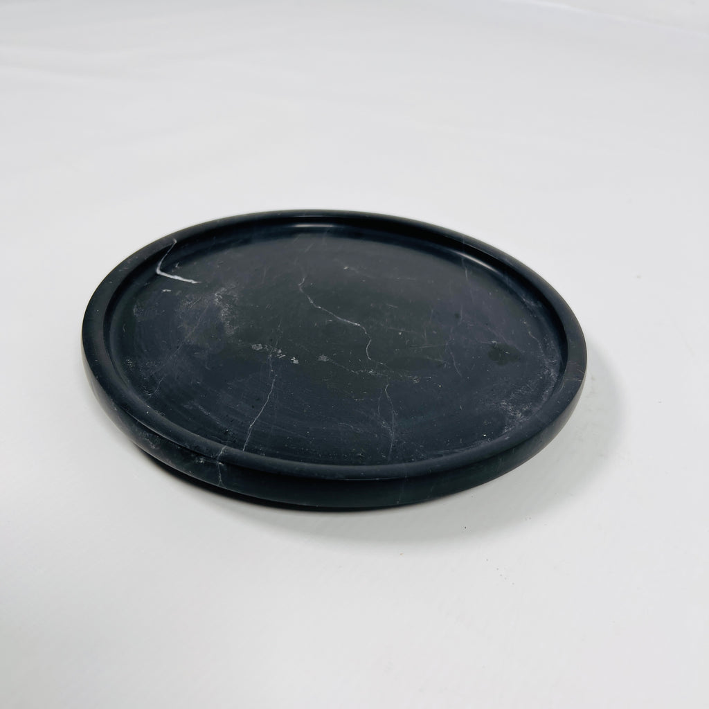 Black Taxila Marble Plate