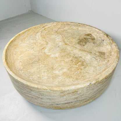 Caelum Table - Travertine