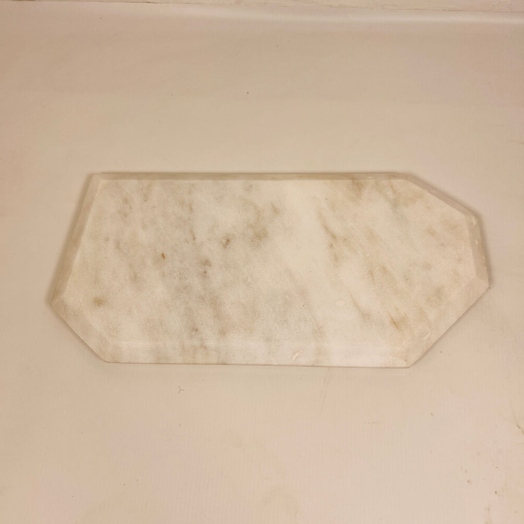 Irregular Marble Grazed Grey Tray