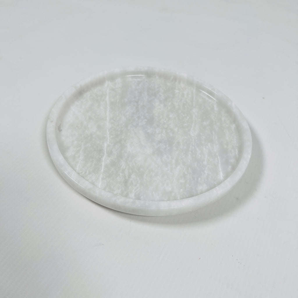 Light Grey Marble Plate