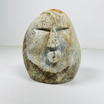 Visage Decor Object - Riverstone