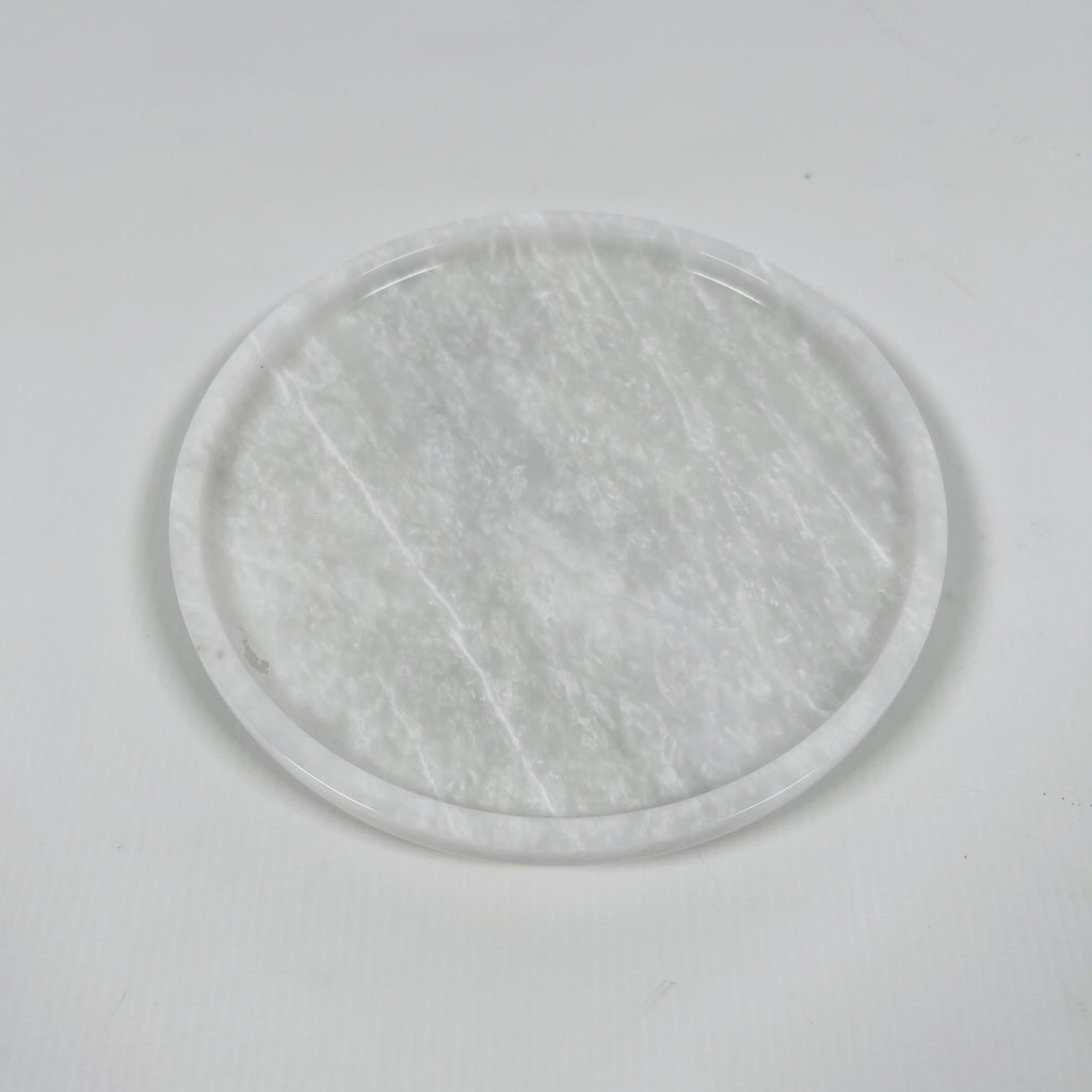 Light Grey Marble Plate