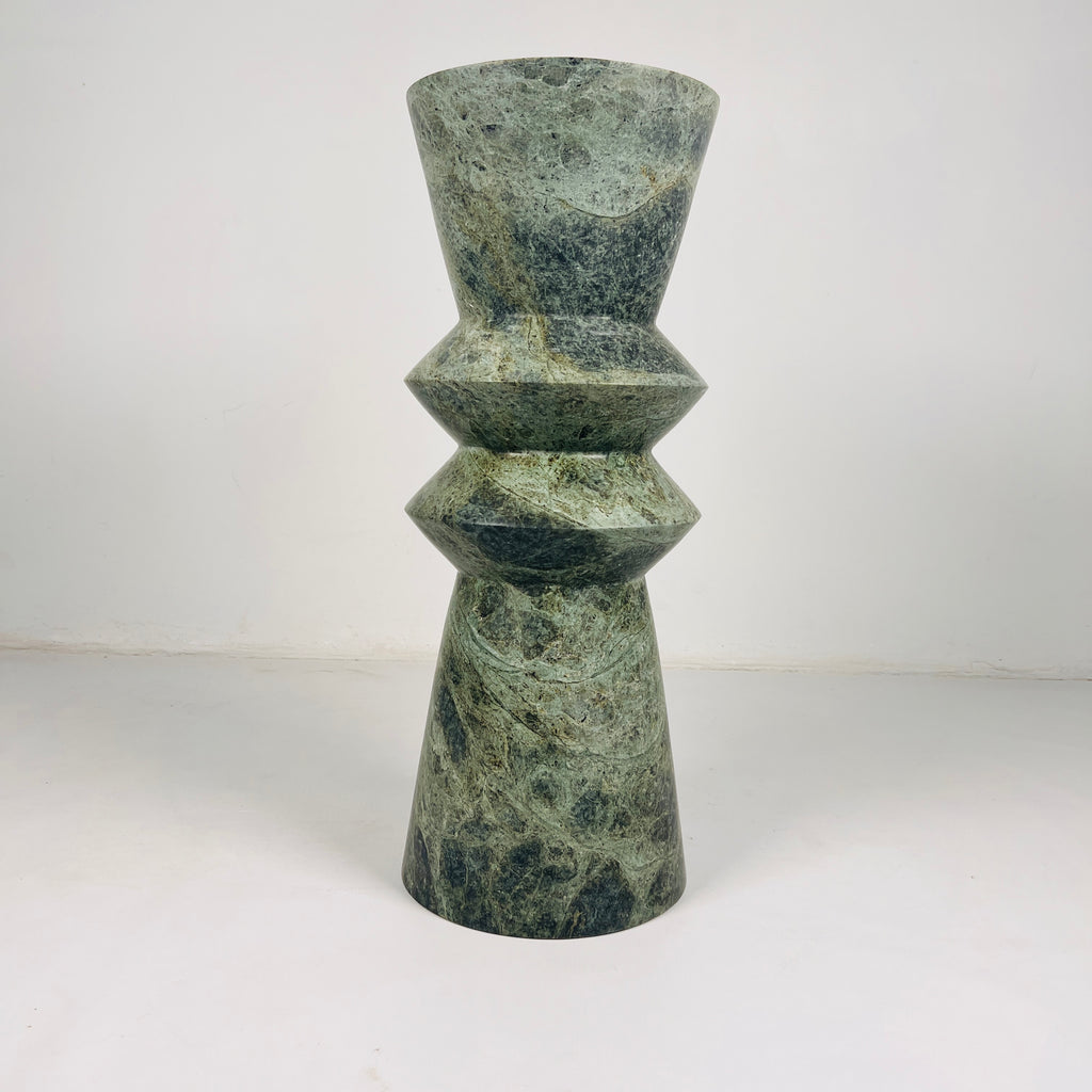 Jungle Green Ringed Vase