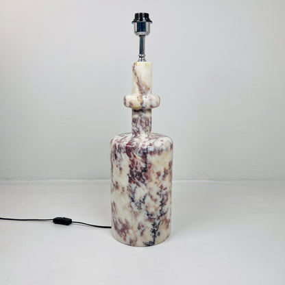 Bottleneck Table Lamp - Red & White