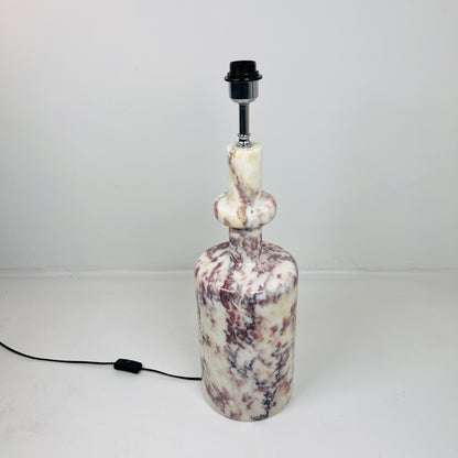 Bottleneck Table Lamp - Red & White