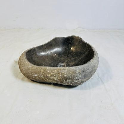 Umber Sink -  River Stone