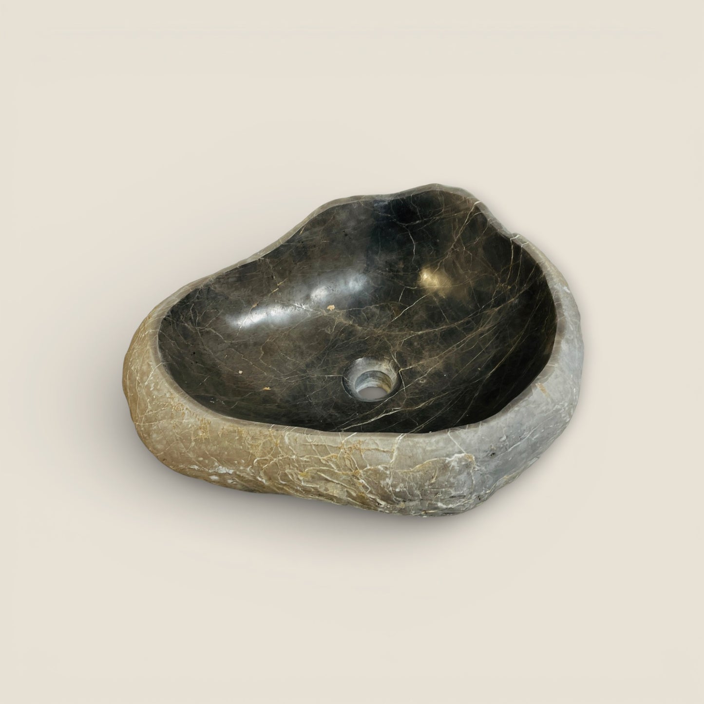 Umber Sink -  River Stone