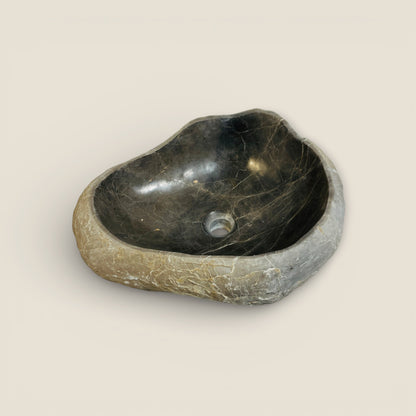 Umber Sink -  River Stone
