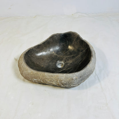Umber Sink -  River Stone