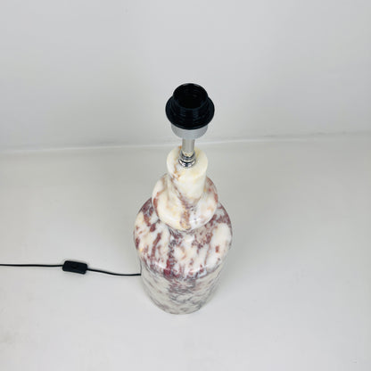 Bottleneck Table Lamp - Red & White