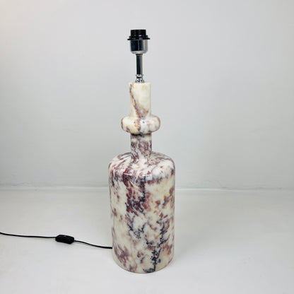 Bottleneck Table Lamp - Red & White