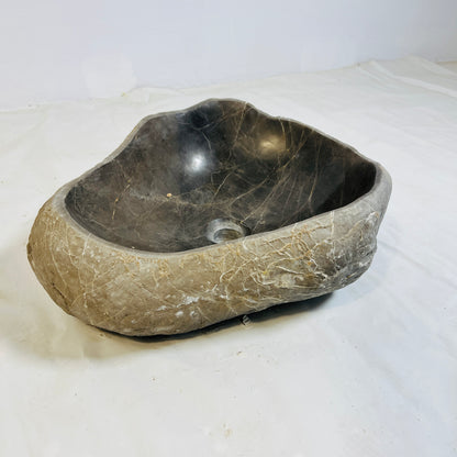 Umber Sink -  River Stone