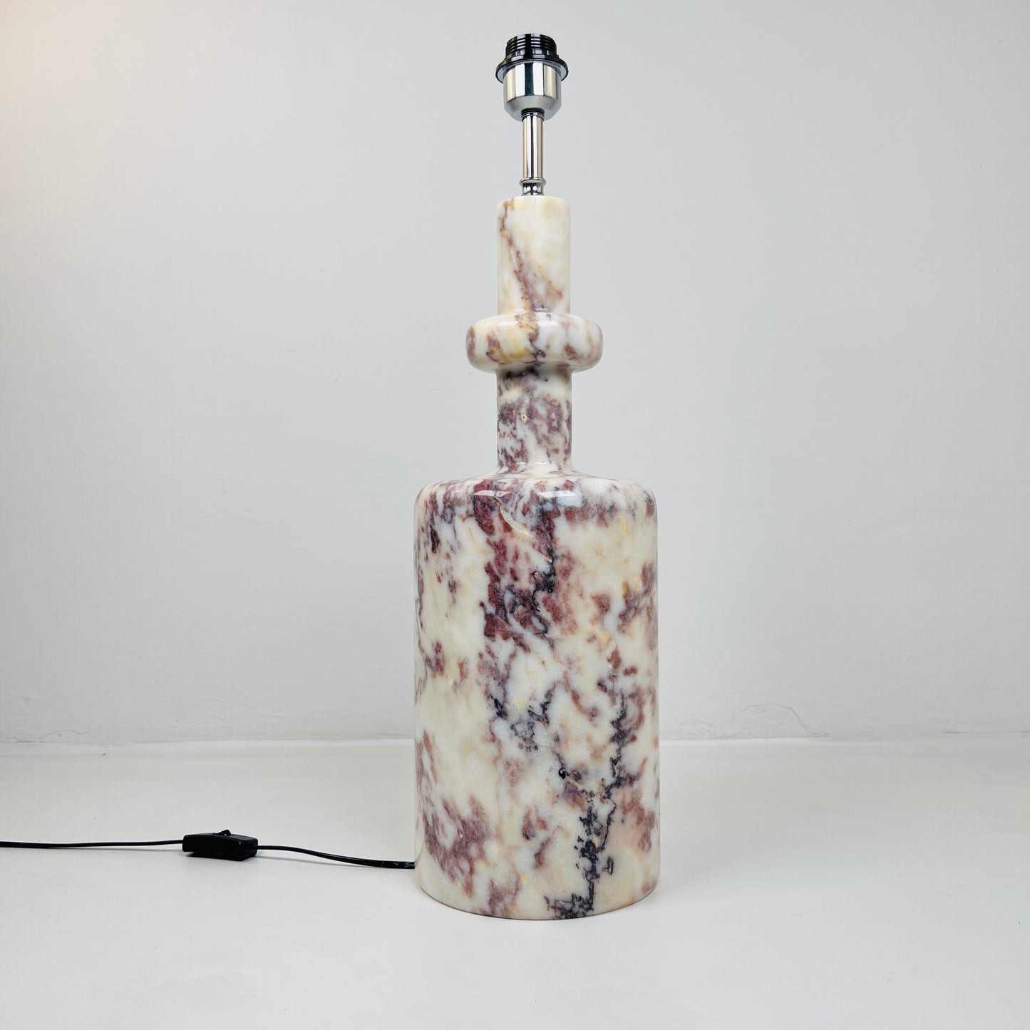 Bottleneck Table Lamp - Red & White