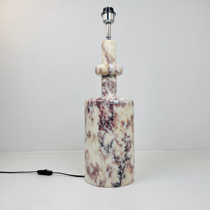 Bottleneck Table Lamp - Red & White