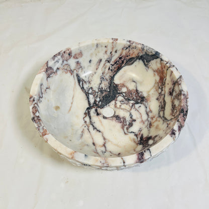 Bowl Sink - Red & White