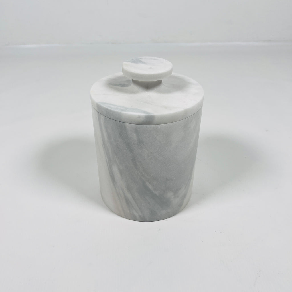 Grey Marble Jar