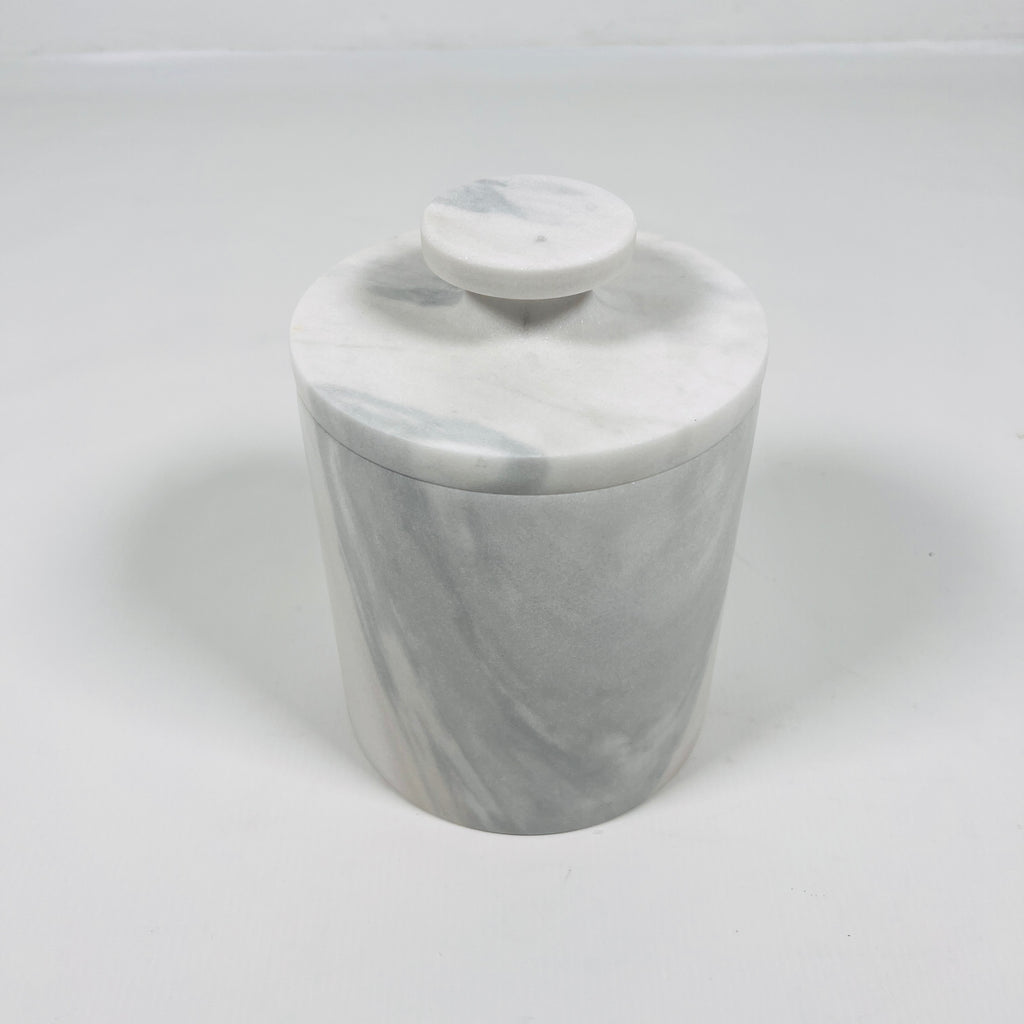 Grey Marble Jar