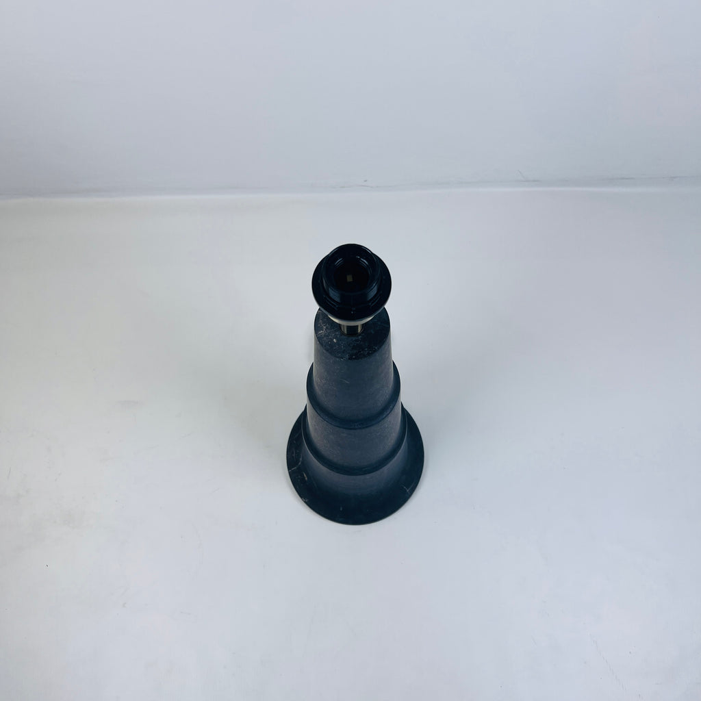 Stepped Black Table Lamp