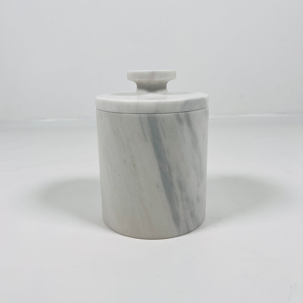 Grey Marble Jar