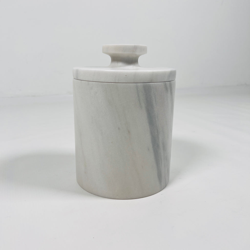 Grey Marble Jar