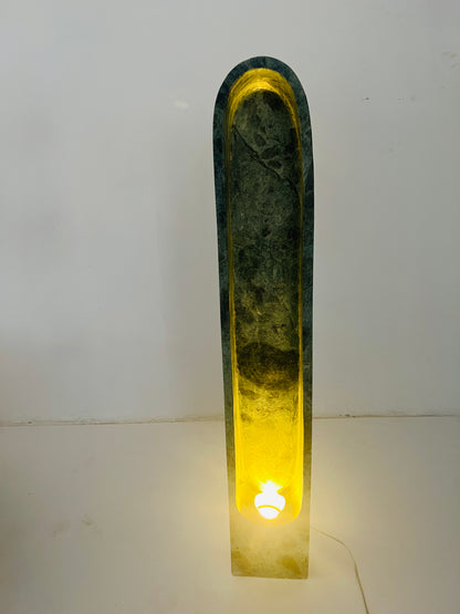 Channel Floor Lamp - Green