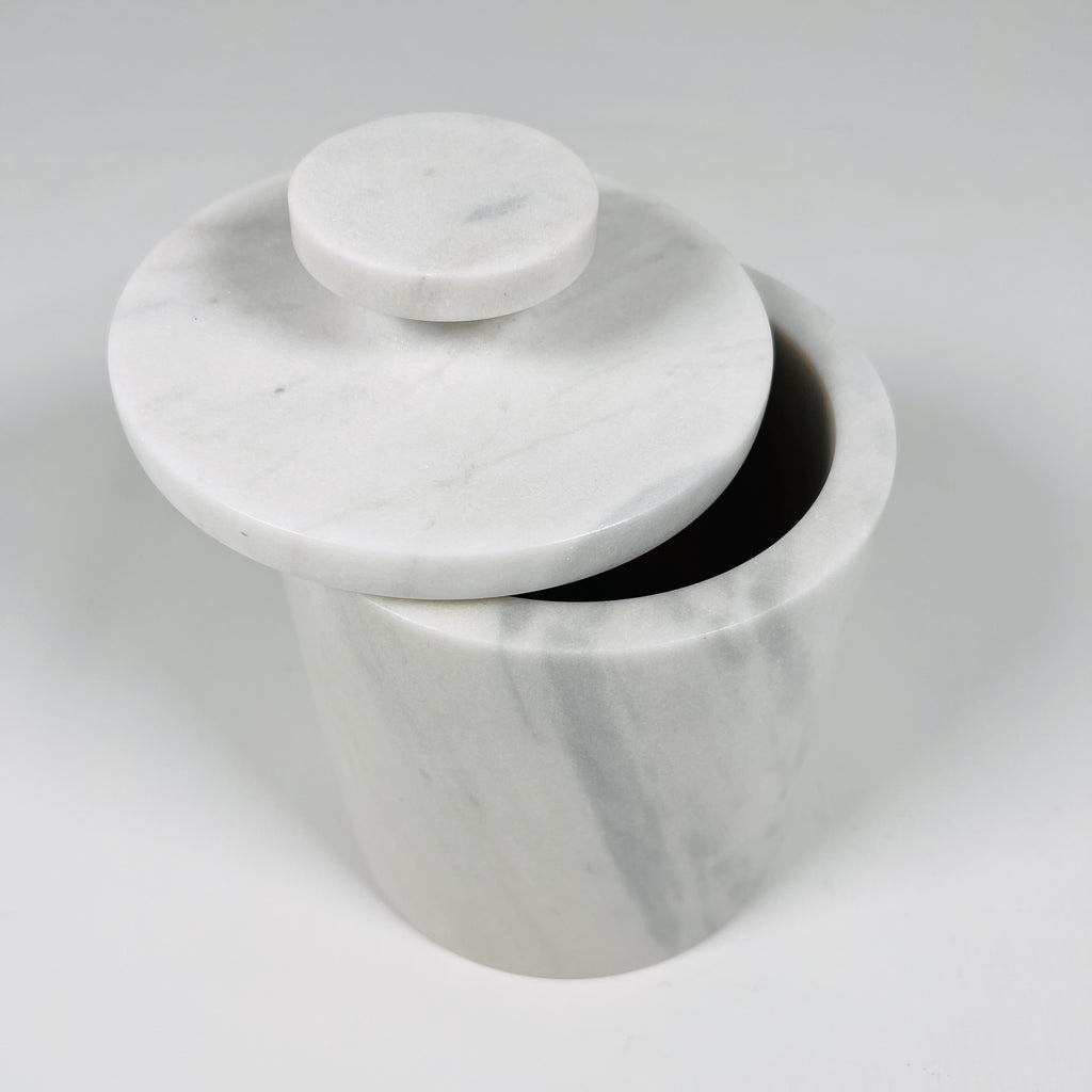 Grey Marble Jar