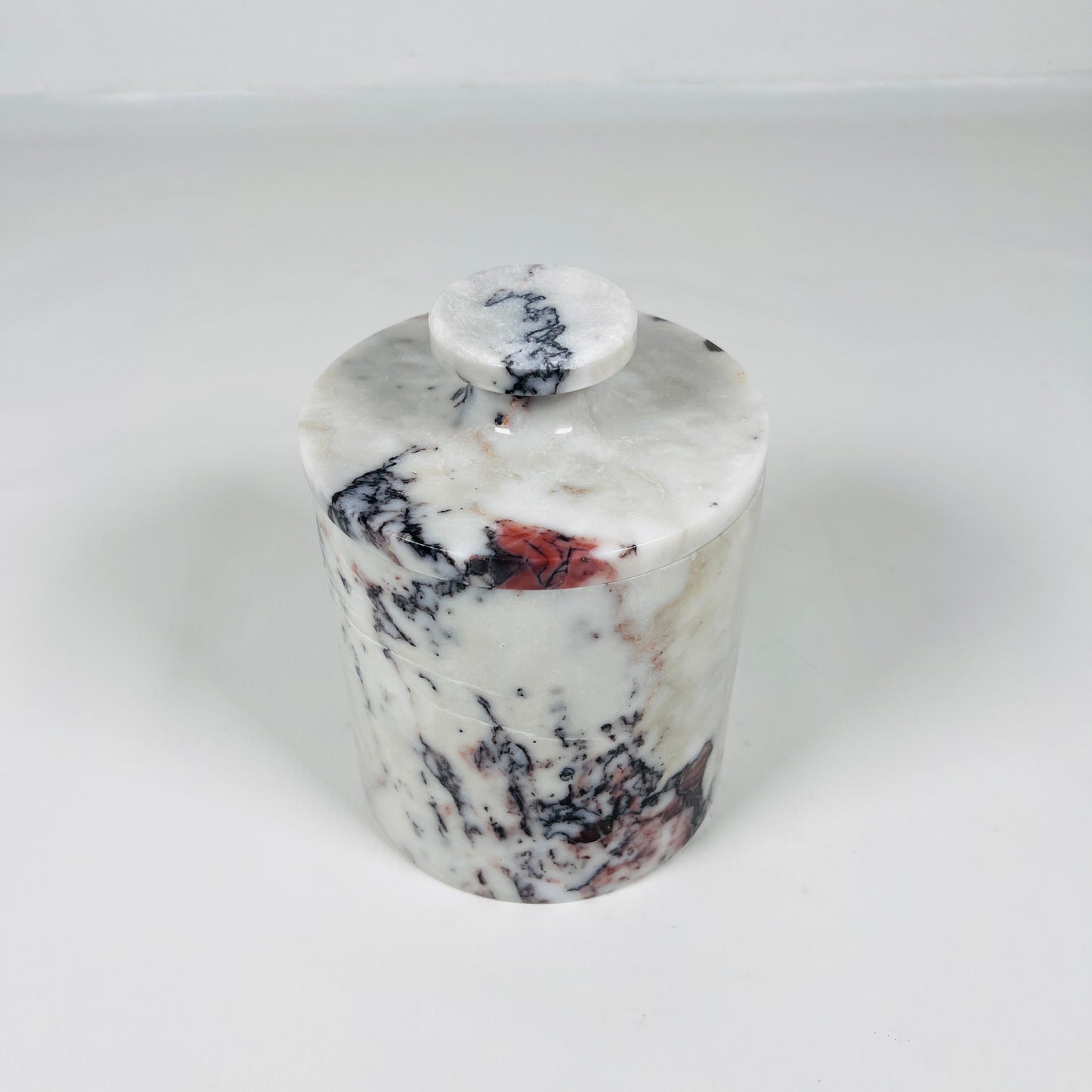Monochrome Jar - Red & White