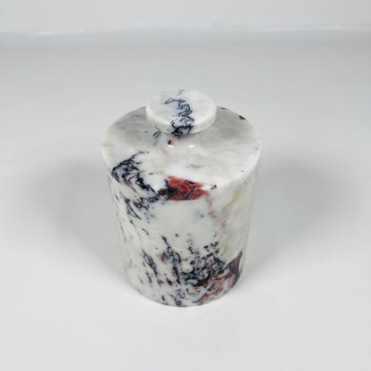 Monochrome Jar - Red & White