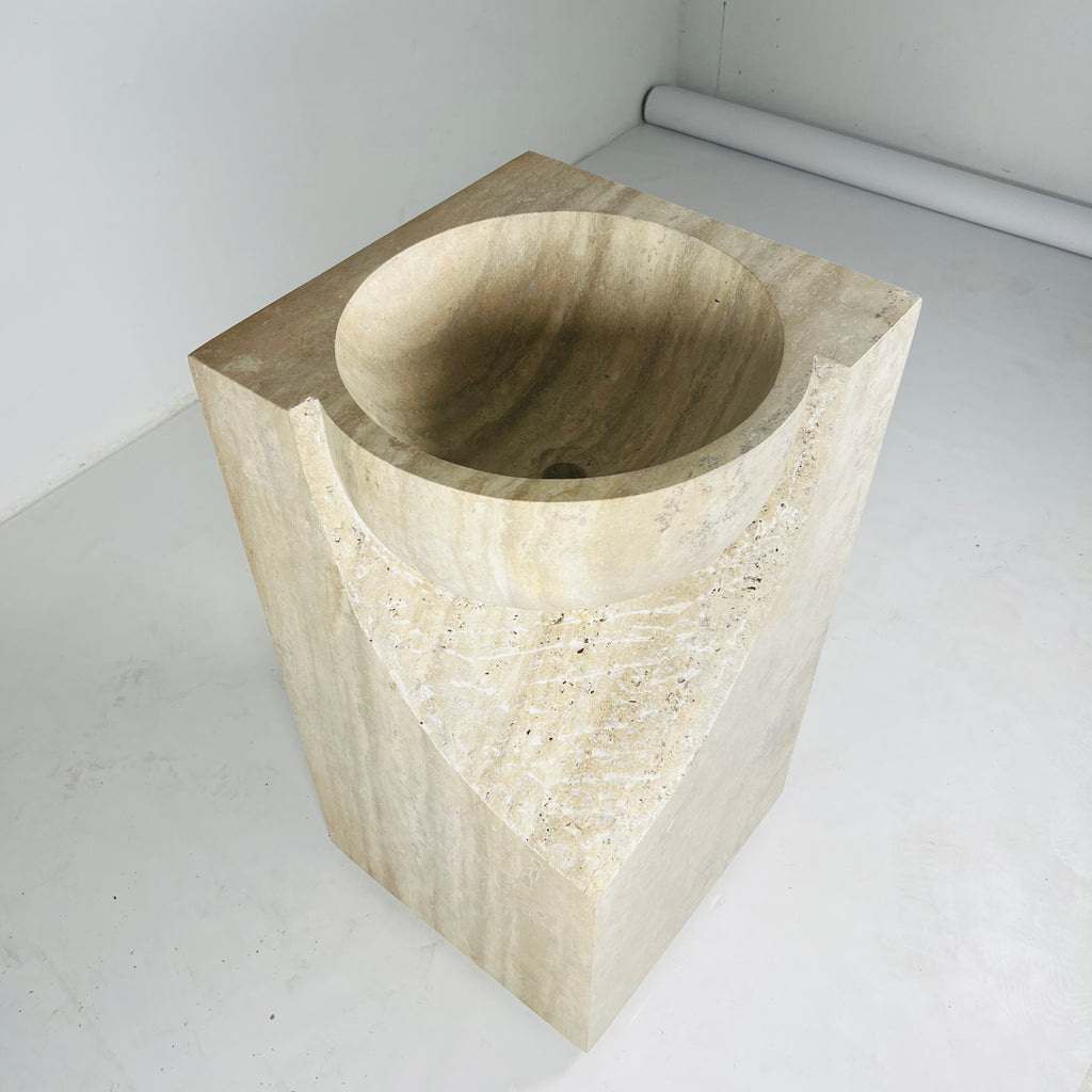 Lylah Travertine Sink