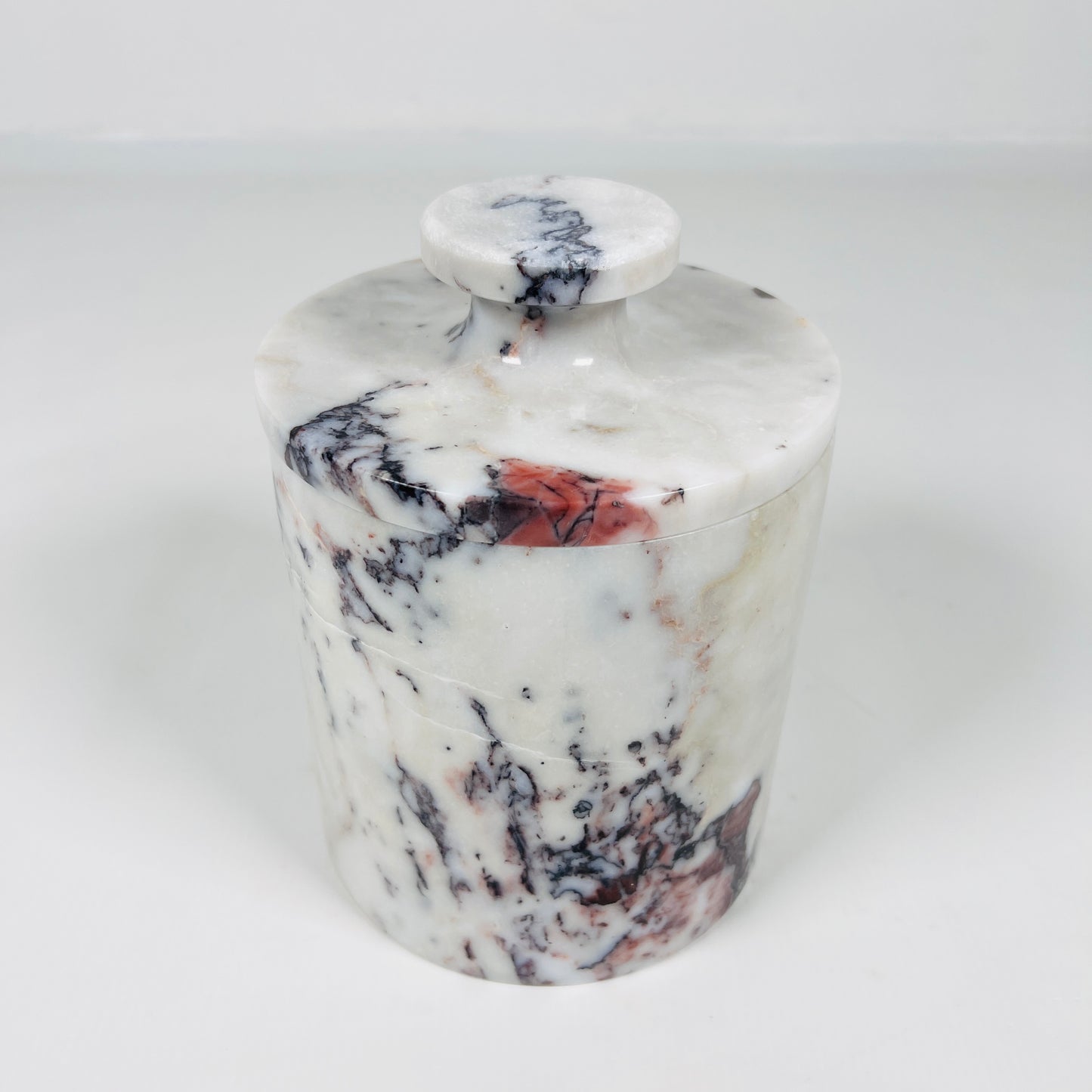 Monochrome Jar - Red & White