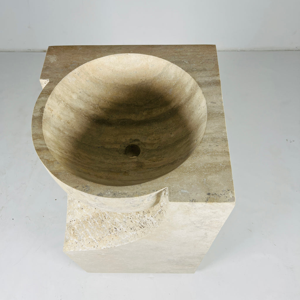 Lylah Travertine Sink