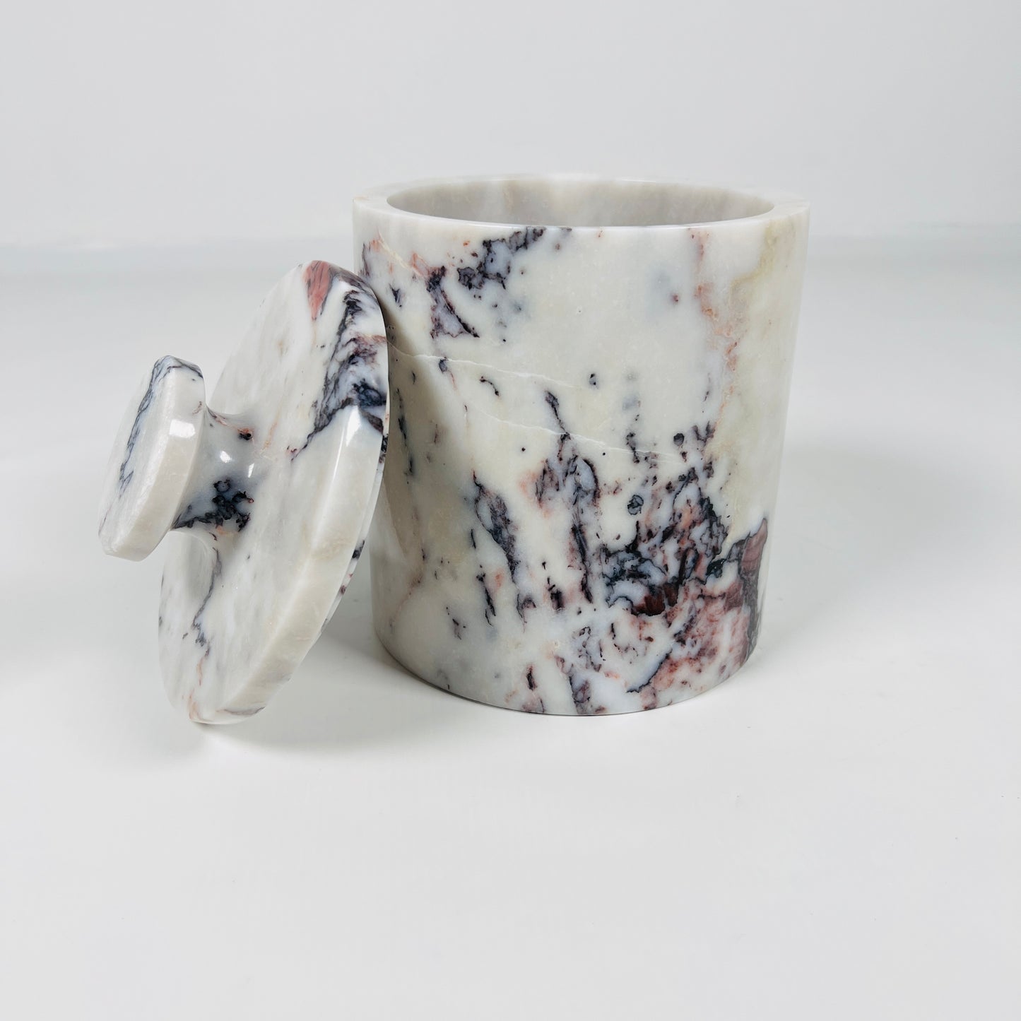 Monochrome Jar - Red & White