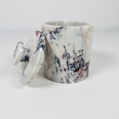 Monochrome Jar - Red & White