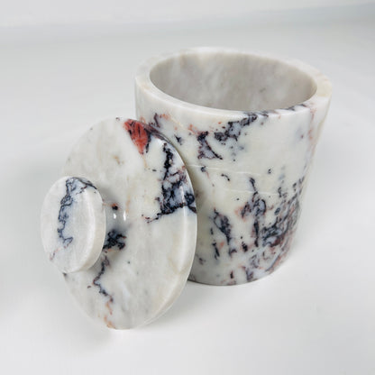 Monochrome Jar - Red & White
