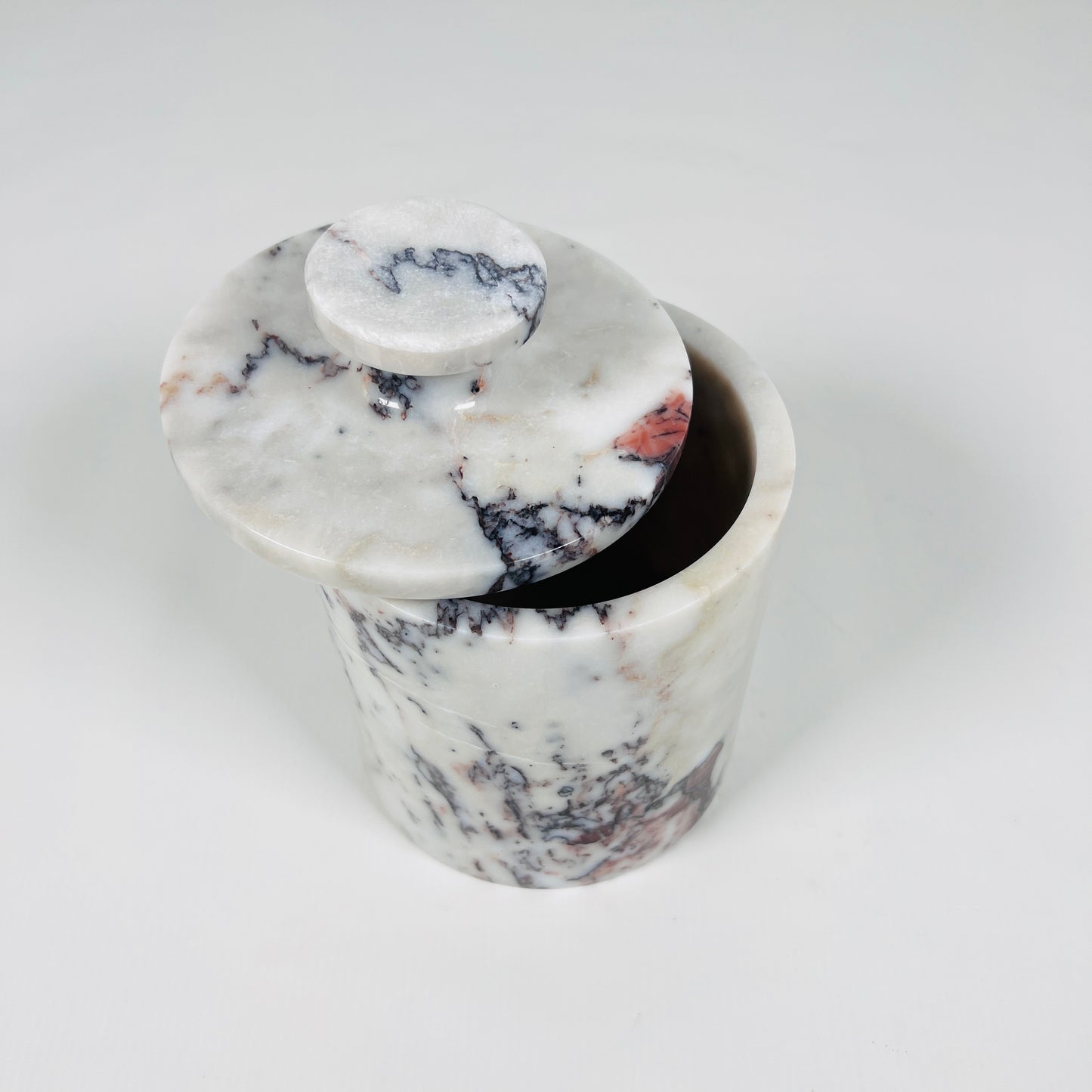 Monochrome Jar - Red & White