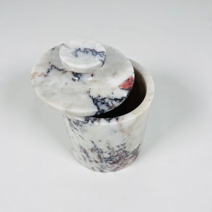 Monochrome Jar - Red & White